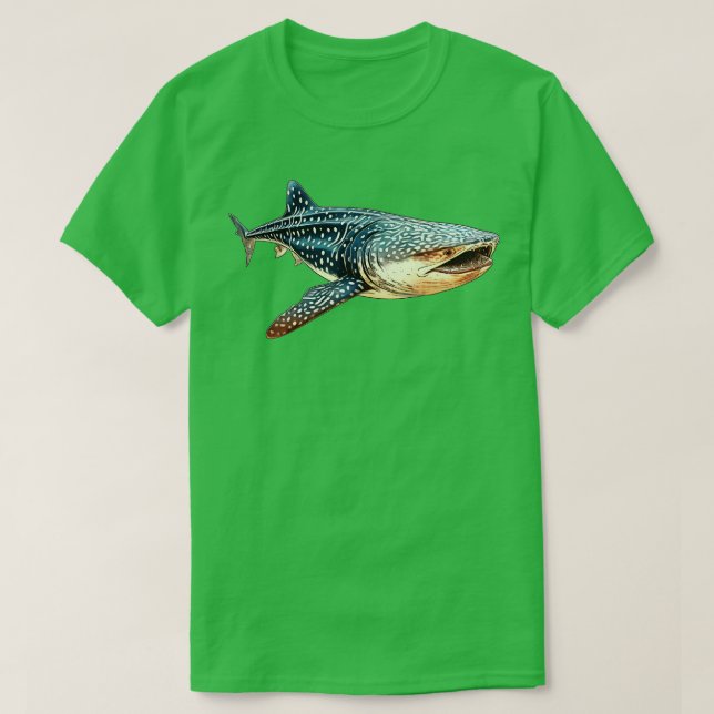 Camiseta Vintage de ballena 4 (Diseño del anverso)