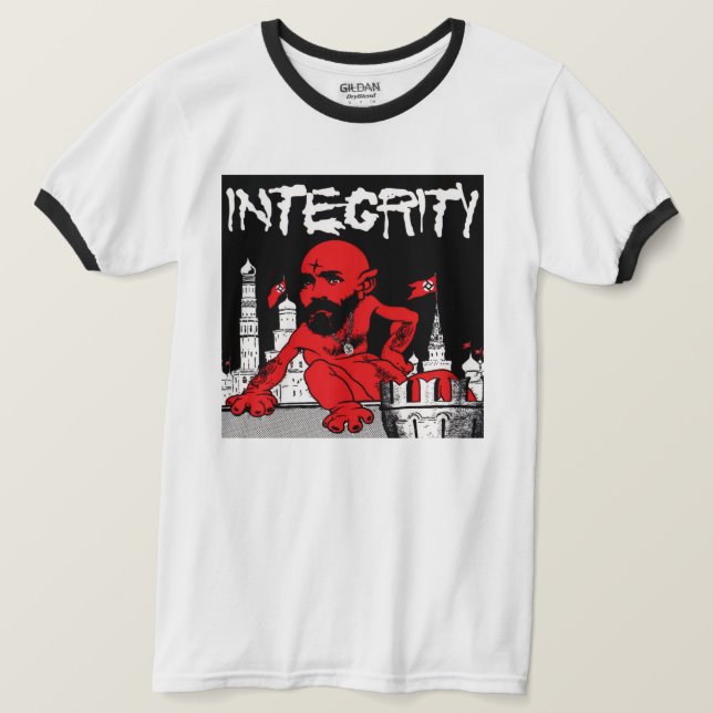 Camiseta Vintage de banda de integridad (Anverso del diseño)