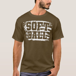 Camiseta Vintage de Bandera Americana Softball