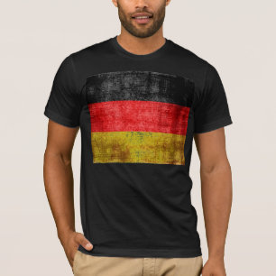Camiseta Vintage de bandera de Alemania