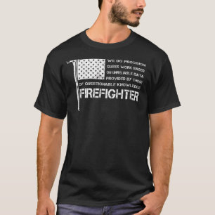 Camiseta Vintage de bandera estadounidense para bomberos pe