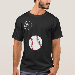 Camiseta vintage de bateador de béisbol con rojo g