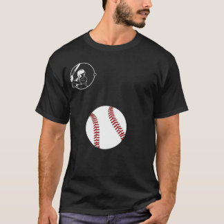 Camiseta vintage de bateador de béisbol con rojo g