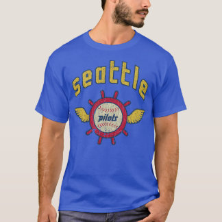 Camiseta Vintage de béisbol Seattle Pilots 