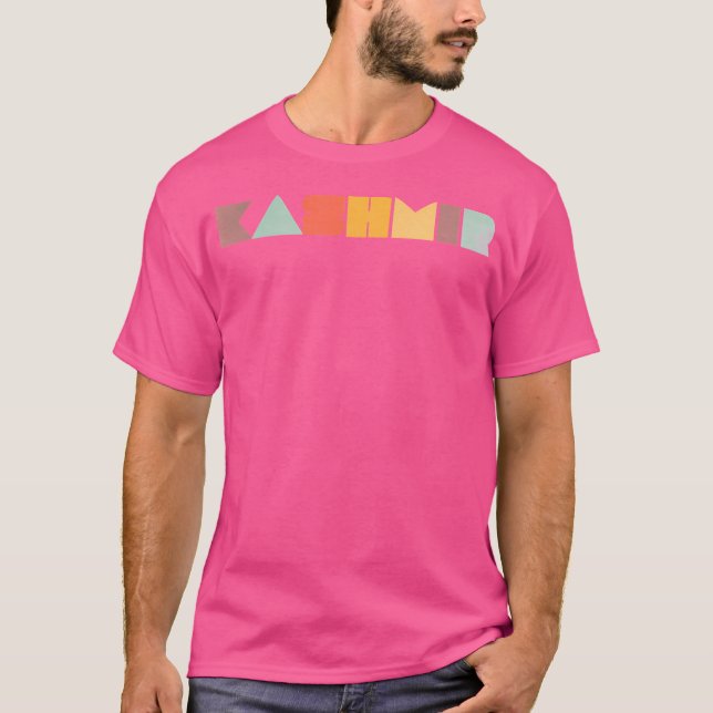 Camiseta Vintage de Cachemira (Anverso)