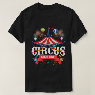 Camiseta vintage de carnaval de circo