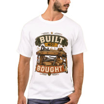 Camiseta Vintage de Carpintería Hecha No Comprada