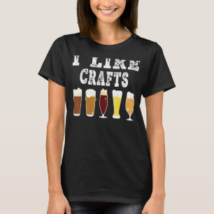 Camiseta Vintage de cerveza artesanal hago artesanías de ar