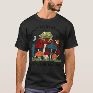 Camiseta Vintage de champiñón de la Rana Cuta no debe ser S