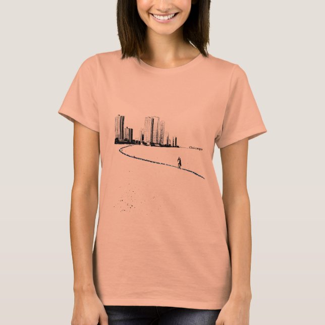 Camiseta Vintage de Chicago Lovers (Anverso)