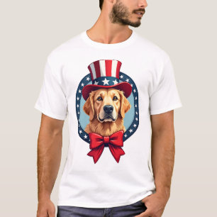 Camiseta Vintage de Cresta Suave Patriótica de Gol