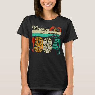 Camiseta Vintage de cumpleaños 1984 mujeres de 39 años