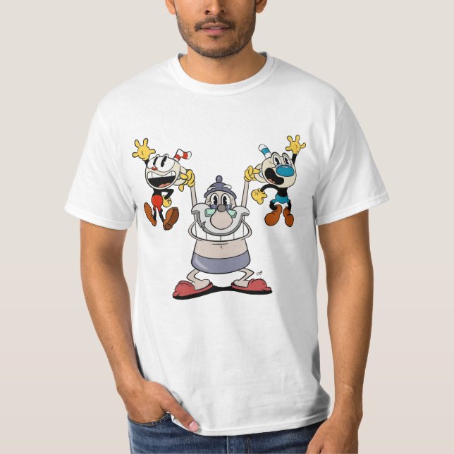 Camiseta Vintage de Cuphead (Anverso)