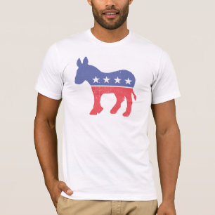 Camiseta Vintage de Demócrata