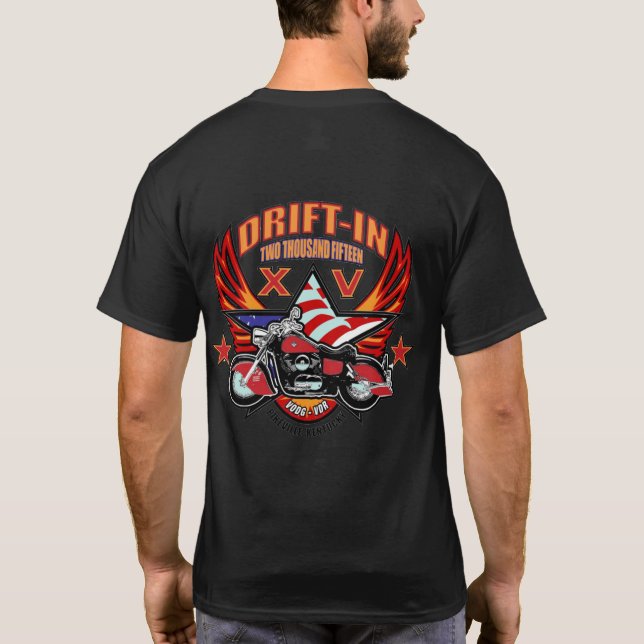 Camiseta Vintage de deriva (Reverso)