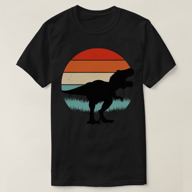 Camiseta Vintage de dinosaurio (Diseño del anverso)