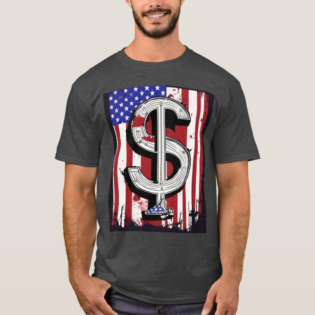 camiseta vintage de EE.UU. - Estilo clásico americ (Anverso)