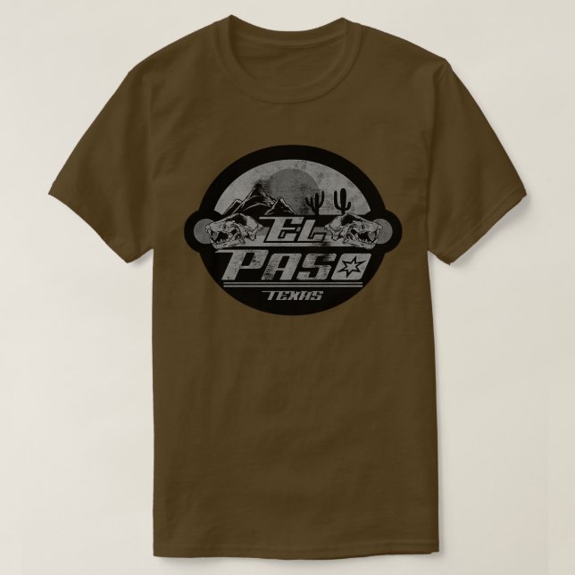 Camiseta Vintage de El Paso (Diseño del anverso)