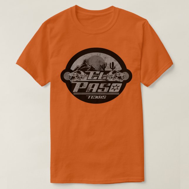 Camiseta Vintage de El Paso (Diseño del anverso)