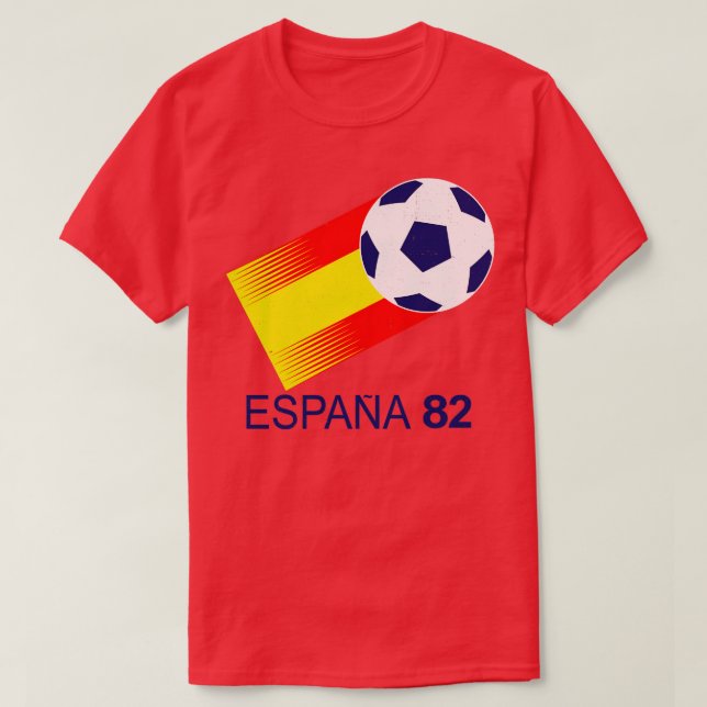 Camiseta Vintage de Espana 82 (Diseño del anverso)