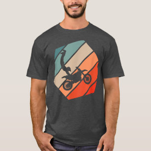 Camiseta Vintage de estilo retro de la toma de asiento Moto