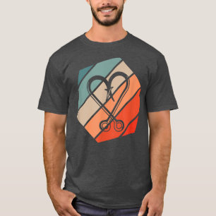 Camiseta Vintage de estilo retro de los ganchos de pesca 25