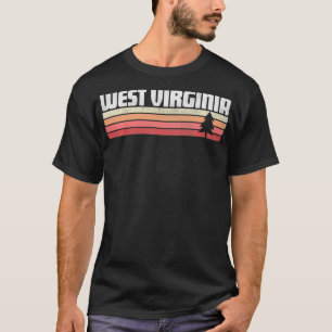 Camiseta Vintage de estilo retro de Virginia Occidental, Gi