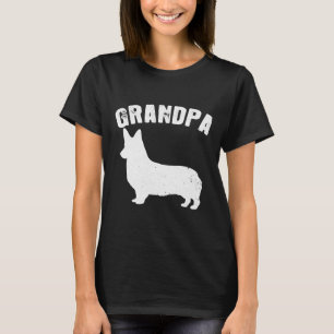 Camiseta Vintage de familia Corgi Grandpa
