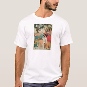 Camiseta Vintage de Francia del d'Azur de Antibes Côte