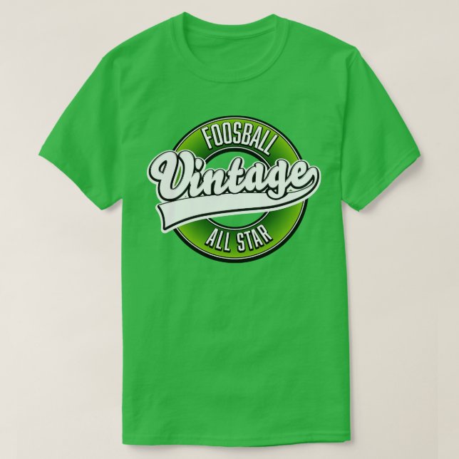 Camiseta Vintage de fútbol 1 (Diseño del anverso)