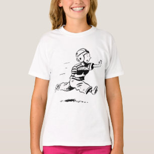 Camiseta vintage de fútbol americano para niños