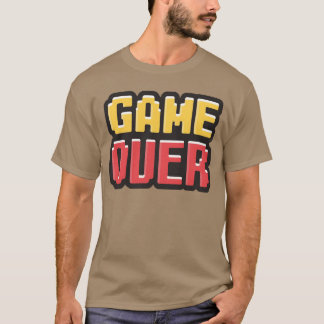 Camiseta Vintage de Game Over v1