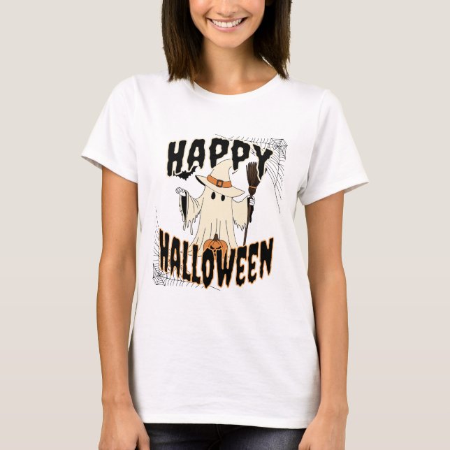 Camiseta Vintage de Halloween (Anverso)