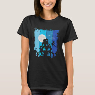 Camiseta Vintage de Halloween, atormentado y espeluznante d