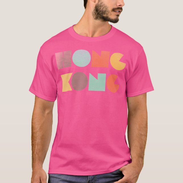 Camiseta Vintage de Hong Kong (Anverso)