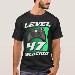 Camiseta Vintage de juegos Chica de niño de 47 años