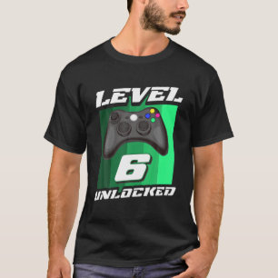 Camiseta Vintage de juegos Regalo de cumpleaños 6 años Niño