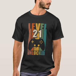 Camiseta Vintage de juegos regalo de cumpleaños número 21 n