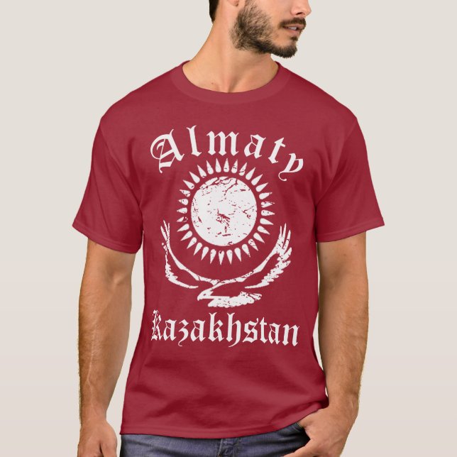 Camiseta Vintage de Kazajistán Almaty (Anverso)