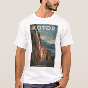 Camiseta Vintage de Kotor Montenegro