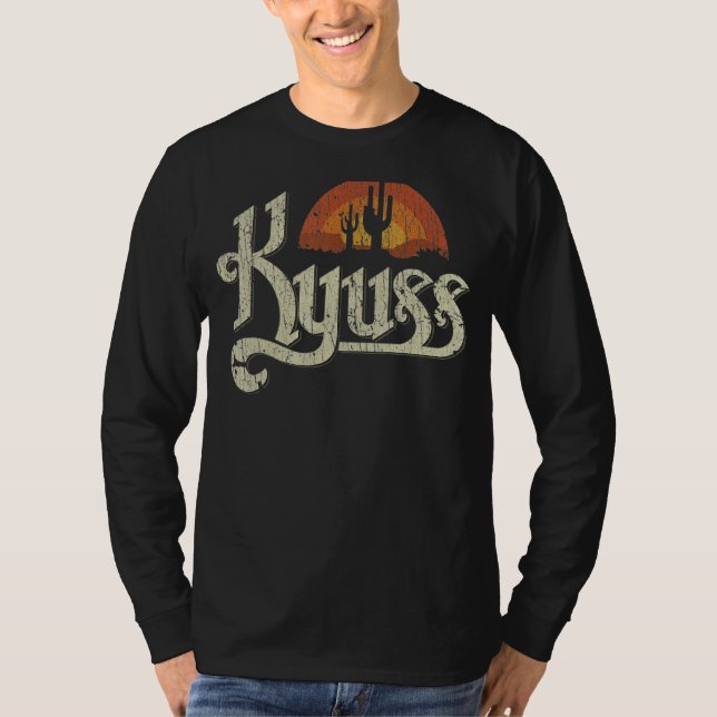 Camiseta Vintage de Kyuss Sunset 1987 (Anverso)