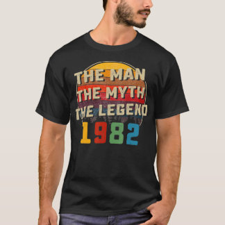 Camiseta Vintage de la leyenda del mito masculino 1952 70º
