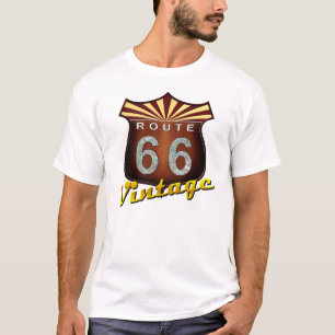 Camiseta Vintage de la ruta 66