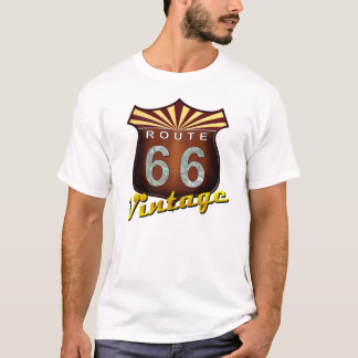 Camiseta Vintage de la ruta 66