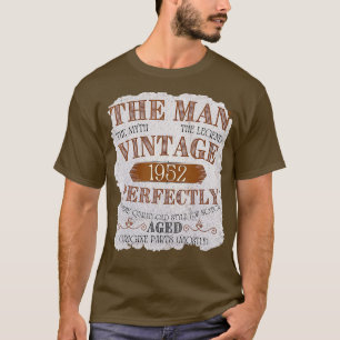 Camiseta Vintage de leyenda del mito masculino 1952 70º cum