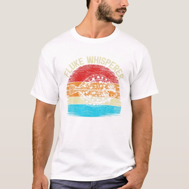 Camiseta Vintage de los amantes de la pesca (Anverso)