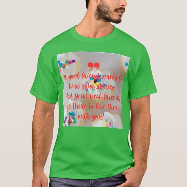 Camiseta Vintage de los mejores amigos (Anverso)