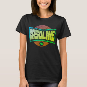 Camiseta Vintage de motor de aceite de alimentación de gaso