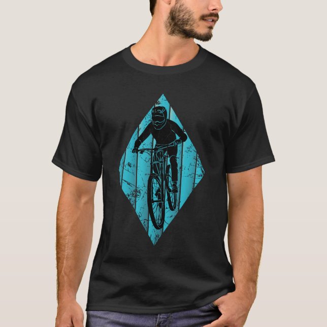 Camiseta Vintage de Mountain Biker (Anverso)