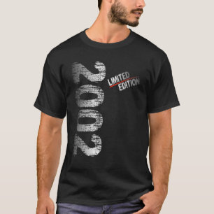 Camiseta Vintage de mujer de 2002 cumpleaños 3
